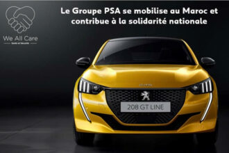 Covid-19: PSA fait don de masques et 50 voitures aux autorités marocaines
