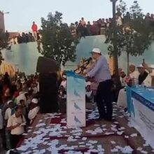 En live. Meeting du RNI - Rassemblement National des Indépendants à Kelâat Mgouna 2