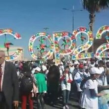 Live à Marrakech. Carnaval en marge de la #Cop22
