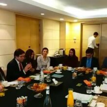 Crédit du Maroc et ses managers reçoivent la presse autour d'un café pour échanger autour de la stratégie bancassurance de la banque