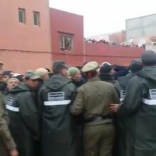 Obsèques du défunt Hamza Ben El Abbas, guide spirituel soufi de la Tariqa Qadiriya Boutchichiya