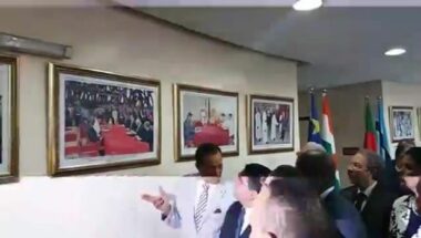 En direct du ministere des affaires etrangeres et de la cooperation internationale: Journee de l'Afrique Exposition photos mohammed maradji