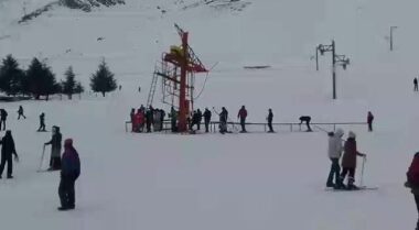 Oukaimeden. Les téléskis sont désormais fonctionnels