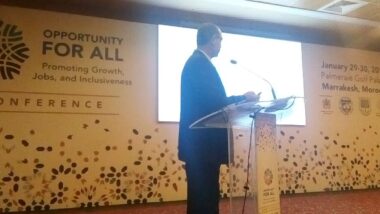 &ldquo;Panel sur ""les réformes économiques et sociales au Maroc"".&rdquo;