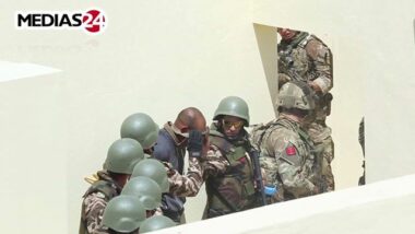 2e partie : Simulation d'un exercice de terrain des Unités d'intervention #AFRICANLION18 Exercice militaire Maroc - USA