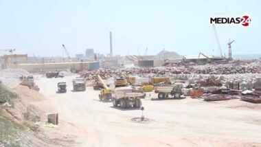 Nouveau port de Safi: l'avancement des travaux en images
