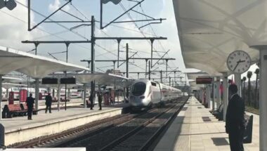 Le départ du premier #TGV marocain