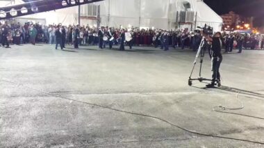 En direct: 3ème édition des journées portes ouvertes de la DGSN, Démonstration: maniement d'armes et formation musicale