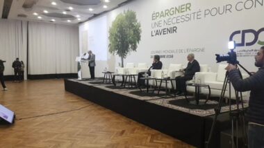 Live : Rencontre sur l'épargne organisée par la CDG et la poste Maroc . Rabat