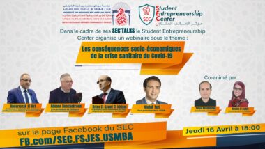 Les conséquences socio-économiques de la crise sanitaire du Covid-19.