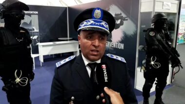 En direct: 3ème édition des journées portes ouvertes de la DGSN, Déclaration : Eloulhani Youness, officier de police et chef de la cellule de communication de la préfecture de Tanger.