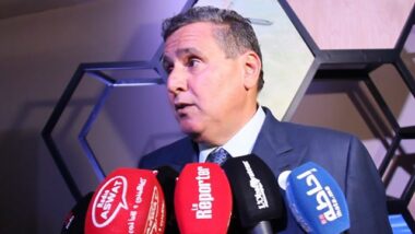 Déclaration de Aziz Akhannouch suite à l'inauguration du salon Halieutis (agadir)