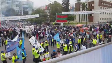 En direct. FÊTE DU TRAVAIL: le meeting de l'UMT