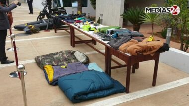 Les armes et équipments saisis en marge du démantèlement de la cellule terroriste de Casablanca et Chefchaouen