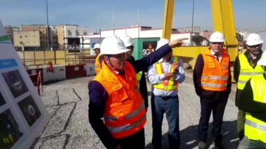 En direct. Lydec : Visite de la galerie de stockage des eaux pluviales à Hay Sadri