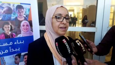 En direct. Lancement de la campagne nationale de la petite enfance: déclaration de Ibtissam Ringa, responsable du service action sociale à la province de Nouaceur