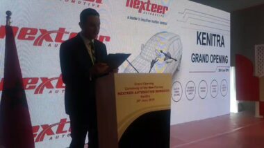 En direct. Nexteer Automotive inaugure sa nouvelle usine de Kénitra.