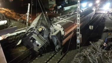 LIVE Déraillement du train à Bouknadel. Video sur place de l'opération de l'évacuation de la rame Le bilan officiel de l'accident : 7 morts et 125 blessés