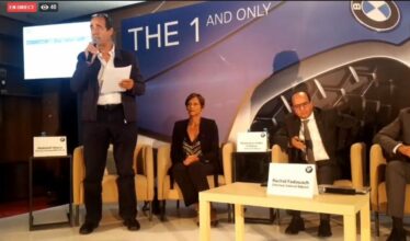 Présentation de la nouvelle BMW Serie1, en marge de la BMW Golf Cup 2019