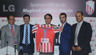 LG sponsorise le Moghreb athletic de Tétouan