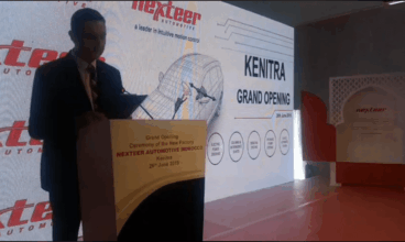 Nexteer Automotive inaugure sa nouvelle usine de Kénitra.