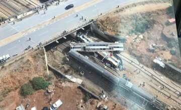 Accident ONCF: Premières photos aériennes
