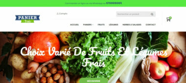&ldquo;Panier frais&rdquo;, une plateforme e-commerce de livraison de fruits et légumes
