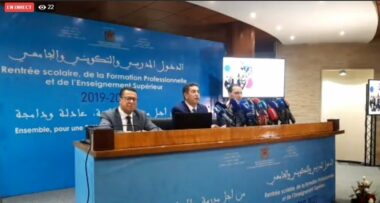 Saaid Amzazi présente les nouveautés de la rentrées 2019-2020