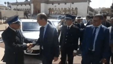 Cérémonie de remise des véhicules de la Police administrative de Casablanca