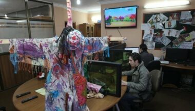 «L'épouvantail», premier dessin animé palestinien en 3D