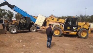 DGSN : Destruction de bouteilles d'alcool illégal saisies à Casablanca (1)