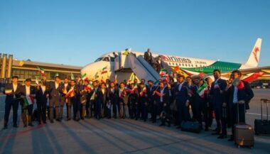 Mondial 2018: L'Iran, première équipe arrivée en Russie