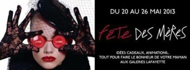 Les Galeries Lafayette célèbrent la fête des mères