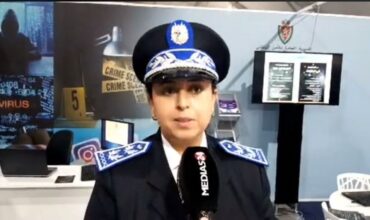 Déclaration du commissaire de Police, Leila Zouin : Chef de service de lutte contre la crminalité liée aux nouvelles technologies.