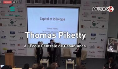 Thomas Piketty à l'école centrale de Casablanca