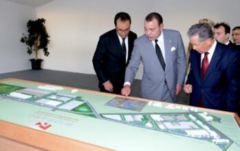 Le Roi inaugure Midparc et lance les travaux de construction de l'usine Bombardier-Maroc