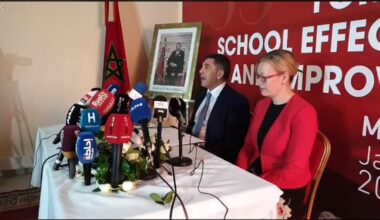 Point de presse Saïd Amzazi ministre de l'Éducation nationale, de la Formation professionnelle, de l'Enseignement supérieur et de la Recherche scientifique