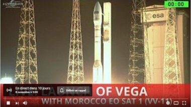 EN DIRECT Le lancement du satellite Mohammed VI-A