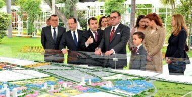 Inauguration de la station d'épuration des eaux usées de Médiouna