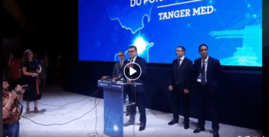 Port Tanger Med II: conférence de présentation après l'inauguration par le prince héritier Moulay El