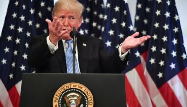 De George Washington à Elton John: 1h22 avec Trump
