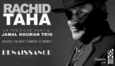 Rachid Taha en concert à Rabat
