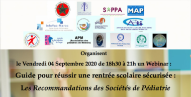 Un webinaire autour du thème &ldquo;Guide pour réussir une rentrée scolaire sécurisée&rdquo;