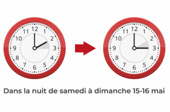 Le Maroc repasse à GMT+1 dimanche 16 mai 2021 à 02 heures (rappel)