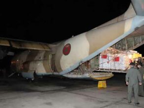 Arrivée en Jordanie de deux lots de l'aide humanitaire d’urgence au profit des Palestiniens