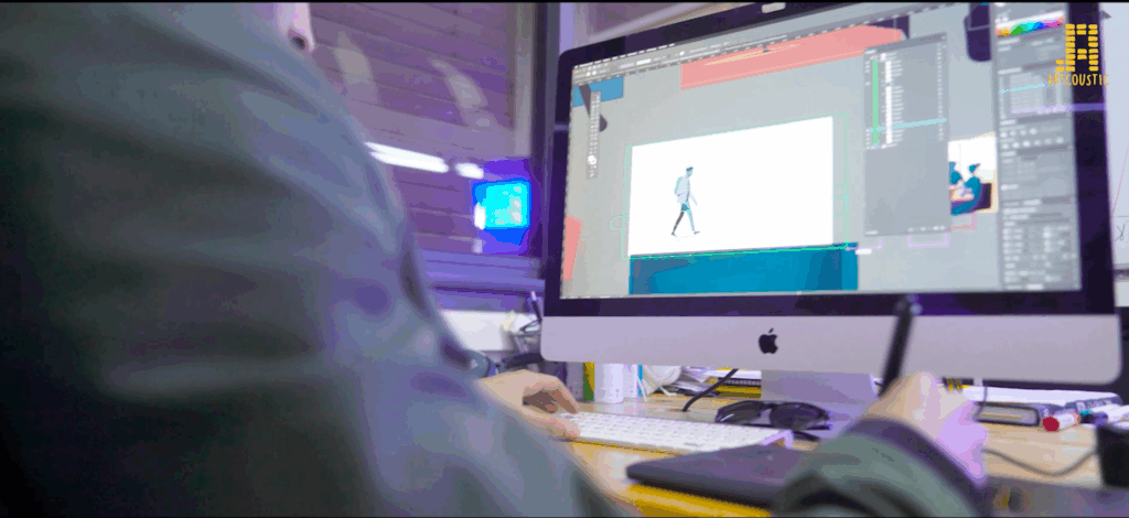 Production d'animation 2D, studio ArtCoustic