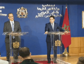 En direct du MAE avec Nasser Bourita et le Ministre des affaires étrangères Mauritanien Ismail Ould Cheikh Ahmed