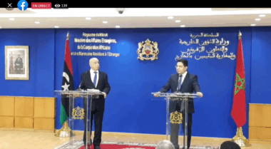 Le ministre des Affaires étrangères, Nasser Bourita, reçoit Aqila Saleh, président du Parlement libyen:(En direct)