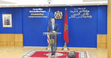 Le secrétaire d'Etat adjoint américain pour le Proche-Orient en visite au Maroc.