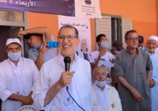 En vidéo, le discours en amazigh de Otmani à Timezgadiouine